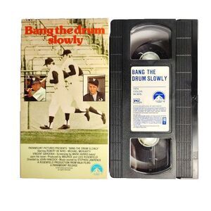 Bang The Drum Slowly VHS Sports Drama 1989 Robert De Niro Movie PG
